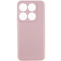 Накладка (з мікрофіброю) Silicone Cover Lakshmi Full Camera для Xiaomi 15T Pro- рожевий пісок