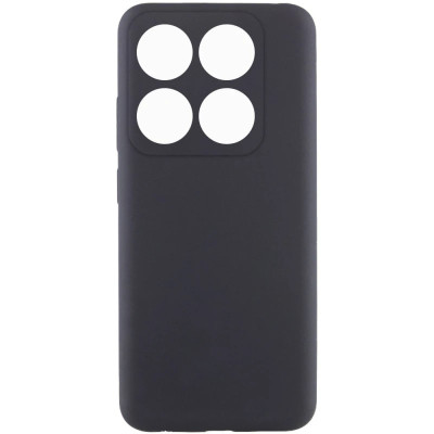 Накладка (з мікрофіброю) Silicone Cover Lakshmi Full Camera для Xiaomi 15T Pro- чорний