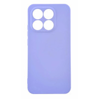 Накладка (з мікрофіброю) Silicone Cover Lakshmi Full Camera для Xiaomi 15T Pro- бузковий