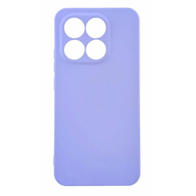 Накладка (з мікрофіброю) Silicone Cover Lakshmi Full Camera для Xiaomi 15T Pro- бузковий