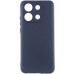 Накладка (з мікрофіброю) Silicone Cover Lakshmi Full Camera для Xiaomi Redmi 15C (Global 171mml) / Poco C85- темно-синій