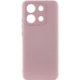Накладка (з мікрофіброю) Silicone Cover Lakshmi Full Camera для Xiaomi Redmi 15C (Global 171mml) / Poco C85- рожевий пісок