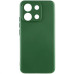 Накладка (з мікрофіброю) Silicone Cover Lakshmi Full Camera для Xiaomi Redmi 15C (Global 171mml) / Poco C85- темно-зелений