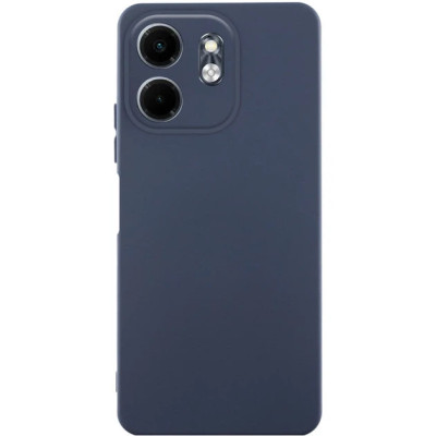 Накладка (з мікрофіброю) GETMAN Liquid Silk Full Camera для Motorola Moto G86 5G / G86 Power- темно-синій Накладка (з мікрофіброю) GETMAN Liquid Silk Full Camera для Motorola Moto G86 5G / G86 Power- темно-синій