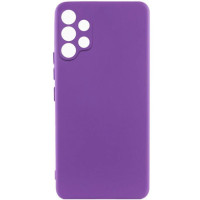 Накладка (з мікрофіброю) GETMAN Liquid Silk Full Camera для Samsung A32 4G / A325- фіолетовий Накладка (з мікрофіброю) GETMAN Liquid Silk Full Camera для Samsung A32 4G / A325- фіолетовий