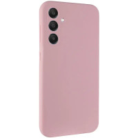 Накладка (з мікрофіброю) GETMAN Liquid Silk Full Camera для Samsung A36 5G- пастельно-рожевий