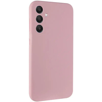 Накладка (з мікрофіброю) GETMAN Liquid Silk Full Camera для Samsung A37 5G- пастельно-рожевий Накладка (з мікрофіброю) GETMAN Liquid Silk Full Camera для Samsung A37 5G- пастельно-рожевий