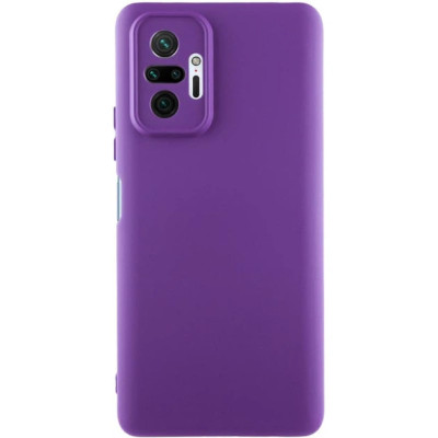 Накладка (з мікрофіброю) GETMAN Liquid Silk Full Camera для Xiaomi Redmi Note 10 Pro / Note 10 Pro Max- фіолетовий Накладка (з мікрофіброю) GETMAN Liquid Silk Full Camera для Xiaomi Redmi Note 10 Pro / Note 10 Pro Max- фіолетовий