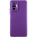 Накладка (з мікрофіброю) GETMAN Liquid Silk Full Camera для Xiaomi Redmi Note 10 Pro / Note 10 Pro Max- фіолетовий