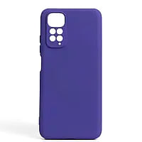 Накладка (з мікрофіброю) GETMAN Liquid Silk Full Camera для Xiaomi Redmi Note 11 4G / Note 11S- синій Накладка (з мікрофіброю) GETMAN Liquid Silk Full Camera для Xiaomi Redmi Note 11 4G / Note 11S- синій