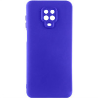 Накладка (з мікрофіброю) GETMAN Liquid Silk Full Camera для Xiaomi Redmi Note 9 Pro / Note 9s- королівський синій Накладка (з мікрофіброю) GETMAN Liquid Silk Full Camera для Xiaomi Redmi Note 9 Pro / Note 9s- королівський синій