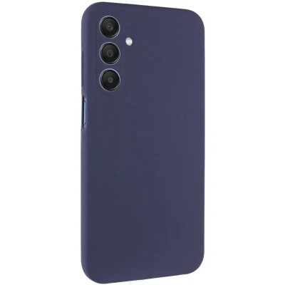 Накладка (з мікрофіброю) GETMAN Liquid Silk Full Camera для ZTE Blade A56- темно-синій Накладка (з мікрофіброю) GETMAN Liquid Silk Full Camera для ZTE Blade A56- темно-синій