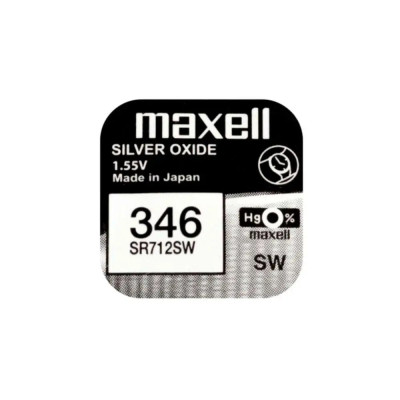 Батарейка G4 срібло Maxell SR 712 (346)