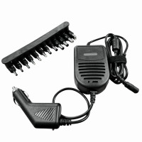 Автомобільний зарядний пристрій для ноутбука універсальний 90W (з 12 насадками) Автомобільний зарядний пристрій для ноутбука універсальний 90W (з 12 насадками)
