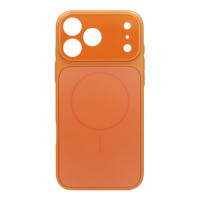 Накладка iPhone 17 Style with Magnetic для iPhone 15 Pro Max- помаранчевий Накладка iPhone 17 Style with Magnetic для iPhone 15 Pro Max- помаранчевий