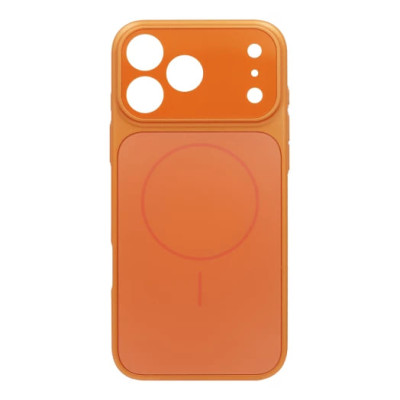 Накладка iPhone 17 Style with Magnetic для iPhone 16 Pro- помаранчевий Накладка iPhone 17 Style with Magnetic для iPhone 16 Pro- помаранчевий