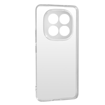 Накладка Silicone CLEAR Slim для Xiaomi Redmi Note 15 Pro 4G- прозорий