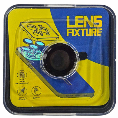 Скло захисне Lens Fixture на камеру для iPhone 17 Air- чорний Скло захисне Lens Fixture на камеру для iPhone 17 Air- чорний