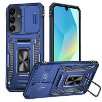 Протиударний чохол Camshield Army Ring для Samsung A26 5G- темно-синій Протиударний чохол Camshield Army Ring для Samsung A26 5G- темно-синій