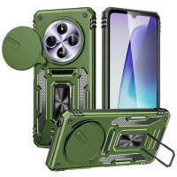 Протиударний чохол Camshield Army Ring для Xiaomi Redmi 14C / Redmi A4 / Poco C75- оливковий Протиударний чохол Camshield Army Ring для Xiaomi Redmi 14C / Redmi A4 / Poco C75- оливковий
