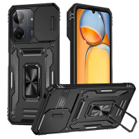 Протиударний чохол Camshield Army Ring для Xiaomi Redmi 15 (Global)- чорний Протиударний чохол Camshield Army Ring для Xiaomi Redmi 15 (Global)- чорний