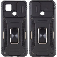 Протиударний чохол Camshield Army Ring для Xiaomi Redmi 9C / 10A- чорний Протиударний чохол Camshield Army Ring для Xiaomi Redmi 9C / 10A- чорний
