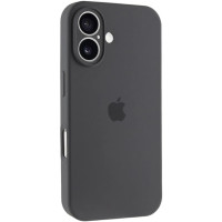 Накладка (з мікрофіброю) Silk Full Camera для iPhone 17- темно-сірий