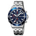 Годинник наручний 9335SIBU SKMEI, Silver / Blue