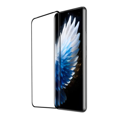 Скло захисне Tempered Glass 3D для Tecno Spark 40 Pro Plus- чорний
