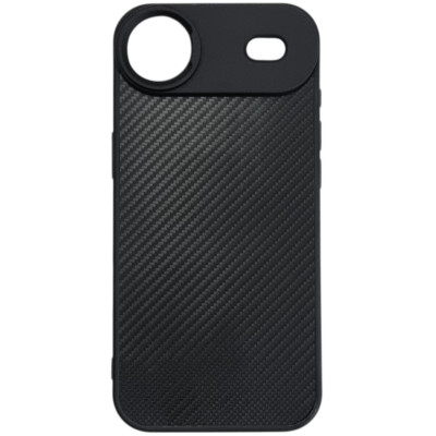 Накладка Kevlar Carbon with Magnetic для iPhone 17 Air- чорний Накладка Kevlar Carbon with Magnetic для iPhone 17 Air- чорний