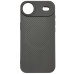 Накладка Kevlar Carbon with Magnetic для iPhone 17 Air- сірий