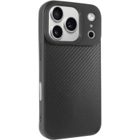 Накладка Kevlar Carbon with Magnetic для iPhone 17 Pro / 18 Pro- чорний Накладка Kevlar Carbon with Magnetic для iPhone 17 Pro / 18 Pro- чорний