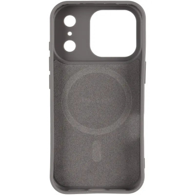 Накладка Kevlar Carbon with Magnetic для iPhone 17 Pro- сірий Накладка Kevlar Carbon with Magnetic для iPhone 17 Pro- сірий