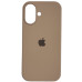 Накладка (з мікрофіброю) Silk with Magnetic для iPhone 17- золото пустелі