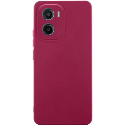 Накладка (з мікрофіброю) GETMAN Liquid Silk Full Camera для Motorola Moto G06 / Moto G06 Power- марсала Накладка (з мікрофіброю) GETMAN Liquid Silk Full Camera для Motorola Moto G06 / Moto G06 Power- марсала