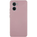Накладка (з мікрофіброю) GETMAN Liquid Silk Full Camera для Motorola Moto G06 / Moto G06 Power- пастельно-рожевий