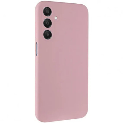 Накладка (з мікрофіброю) GETMAN Liquid Silk Full Camera для Samsung A26 5G- пастельно-рожевий Накладка (з мікрофіброю) GETMAN Liquid Silk Full Camera для Samsung A26 5G- пастельно-рожевий
