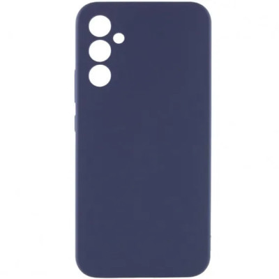 Накладка (з мікрофіброю) GETMAN Liquid Silk Full Camera для Samsung S24- темно-синій Накладка (з мікрофіброю) GETMAN Liquid Silk Full Camera для Samsung S24- темно-синій