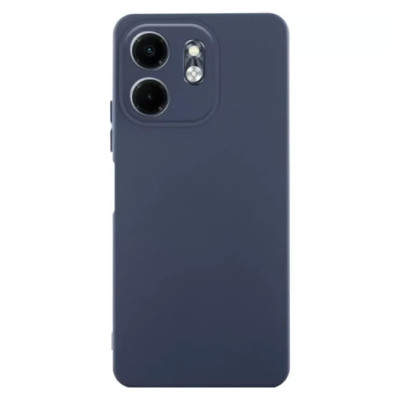 Накладка (з мікрофіброю) GETMAN Liquid Silk Full Camera для TECNO Spark Go 2- темно-синій Накладка (з мікрофіброю) GETMAN Liquid Silk Full Camera для TECNO Spark Go 2- темно-синій