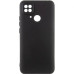 Накладка (з мікрофіброю) GETMAN Liquid Silk Full Camera для Xiaomi Redmi 10C- чорний