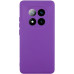 Накладка (з мікрофіброю) GETMAN Liquid Silk Full Camera для Xiaomi Redmi Note 15 4G/5G (EU) / Poco M8 5G- фіолетовий