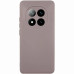 Накладка (з мікрофіброю) GETMAN Liquid Silk Full Camera для Xiaomi Redmi Note 15 Pro Plus 5G / Poco M8 Pro- пастельно-рожевий