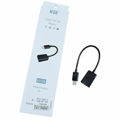 OTG USB на Type-C KIN KY-105- чорний