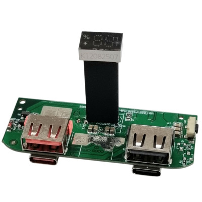 Плата заряда для Power Bank модель A319 (2USB-A+2USB-C)+LED Плата заряда для Power Bank модель A319 (2USB-A+2USB-C)+LED