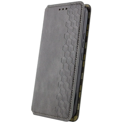 Чохол-книжка GETMAN Cubic для Xiaomi Redmi Note 15 4G/5G (EU) / Poco M8 5G- сірий Чохол-книжка GETMAN Cubic для Xiaomi Redmi Note 15 4G/5G (EU) / Poco M8 5G- сірий