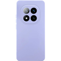 Накладка (з мікрофіброю) Silicone Cover Lakshmi Full Camera для Xiaomi Redmi Note 15 4G/5G (EU) / Poco M8 5G- бузковий