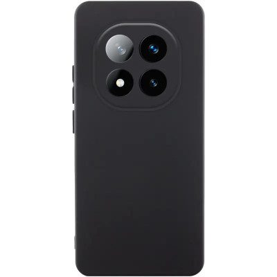 Накладка (з мікрофіброю) Silicone Cover Lakshmi Full Camera для Xiaomi Redmi Note 15 Pro 4G- чорний