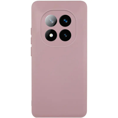 Накладка (з мікрофіброю) Silicone Cover Lakshmi Full Camera для Xiaomi Redmi Note 15 Pro 4G- рожевий пісок