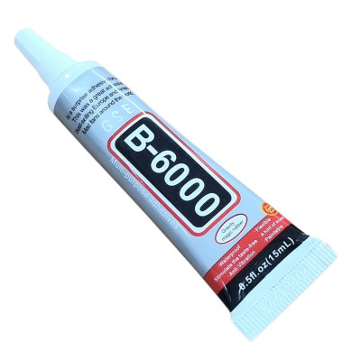 Клей силіконовий B6000 15мл прозорий Клей силіконовий B6000 15мл прозорий