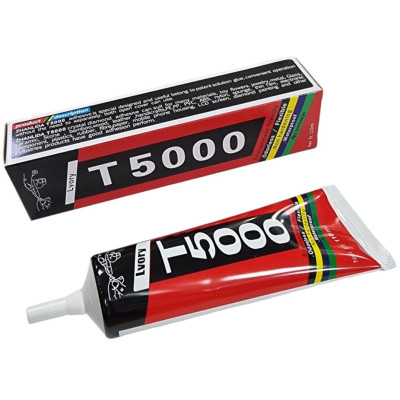 Клей силіконовий T5000 110мл білий Клей силіконовий T5000 110мл білий